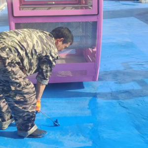 喷涂聚脲涂料 裂缝修补 结构缝 固化速度快